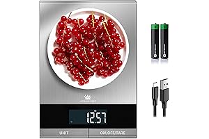 nicewell Food Scale, 22lb Digital Kitchen Scale Weight Grams