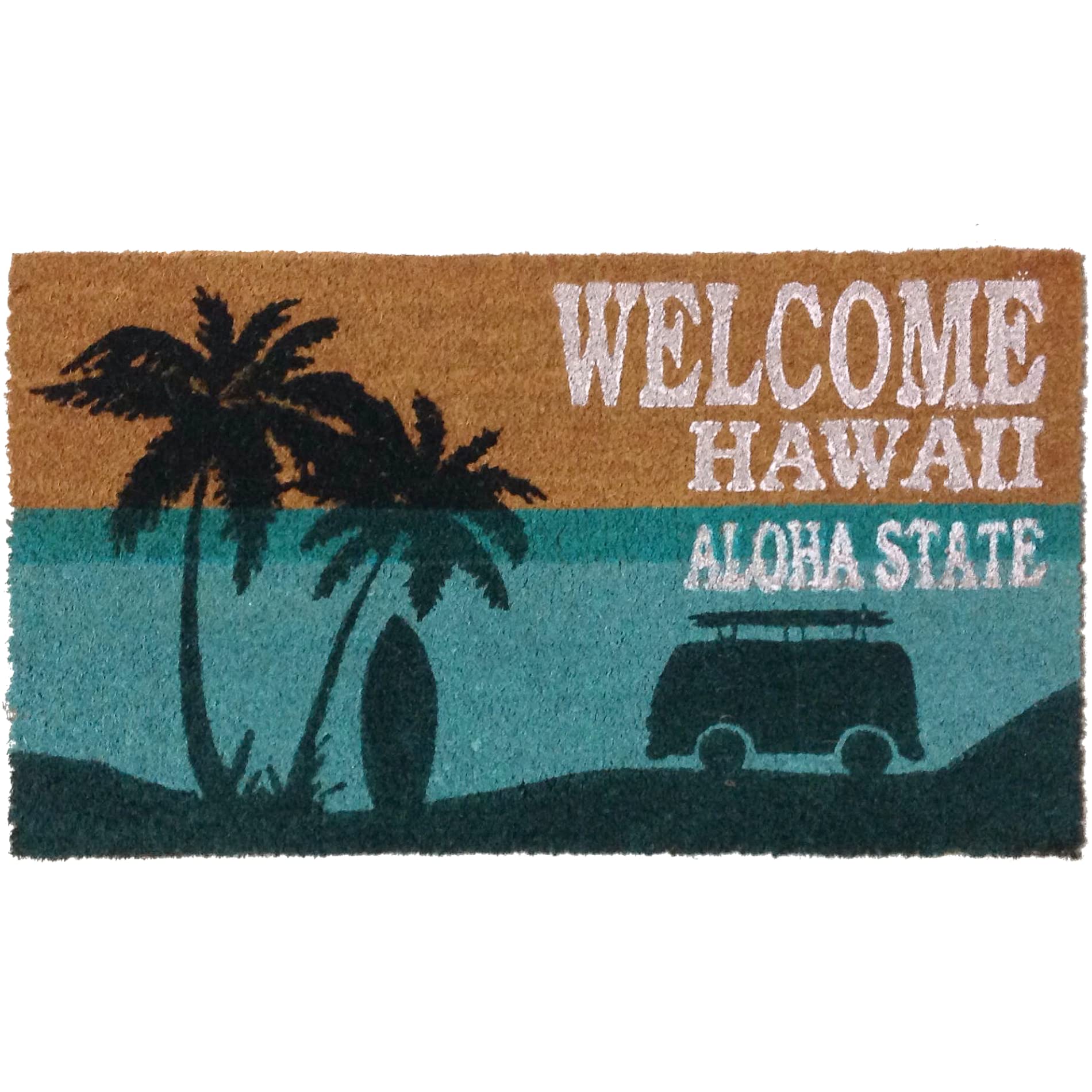 Amazon.co.jp: ハワイアン ココマット WELCOME HAWAII コイヤー