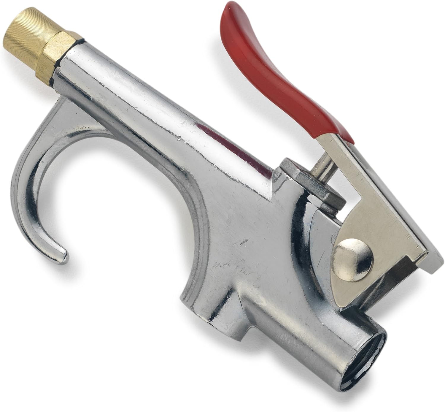 Hiltex 31111 Long Reach Pneumatic Air Blow Gun | 24” Length | 1/4"" NPT Air Inlet | Angled Aluminum Nozzle with Pistol Grip Trigger | Rubber Tip" - Air Compressor Accessories - 