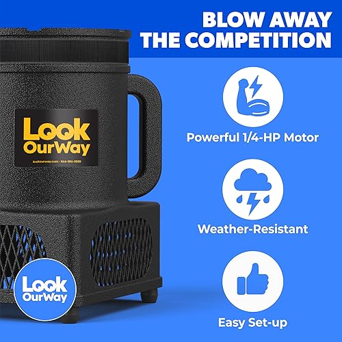 Vista 28 de LookOurWay Air Dancers Wacky Waving - Tubo inflable de 7 pies de alto con soplador de bailarín Sky Dancer, color morado