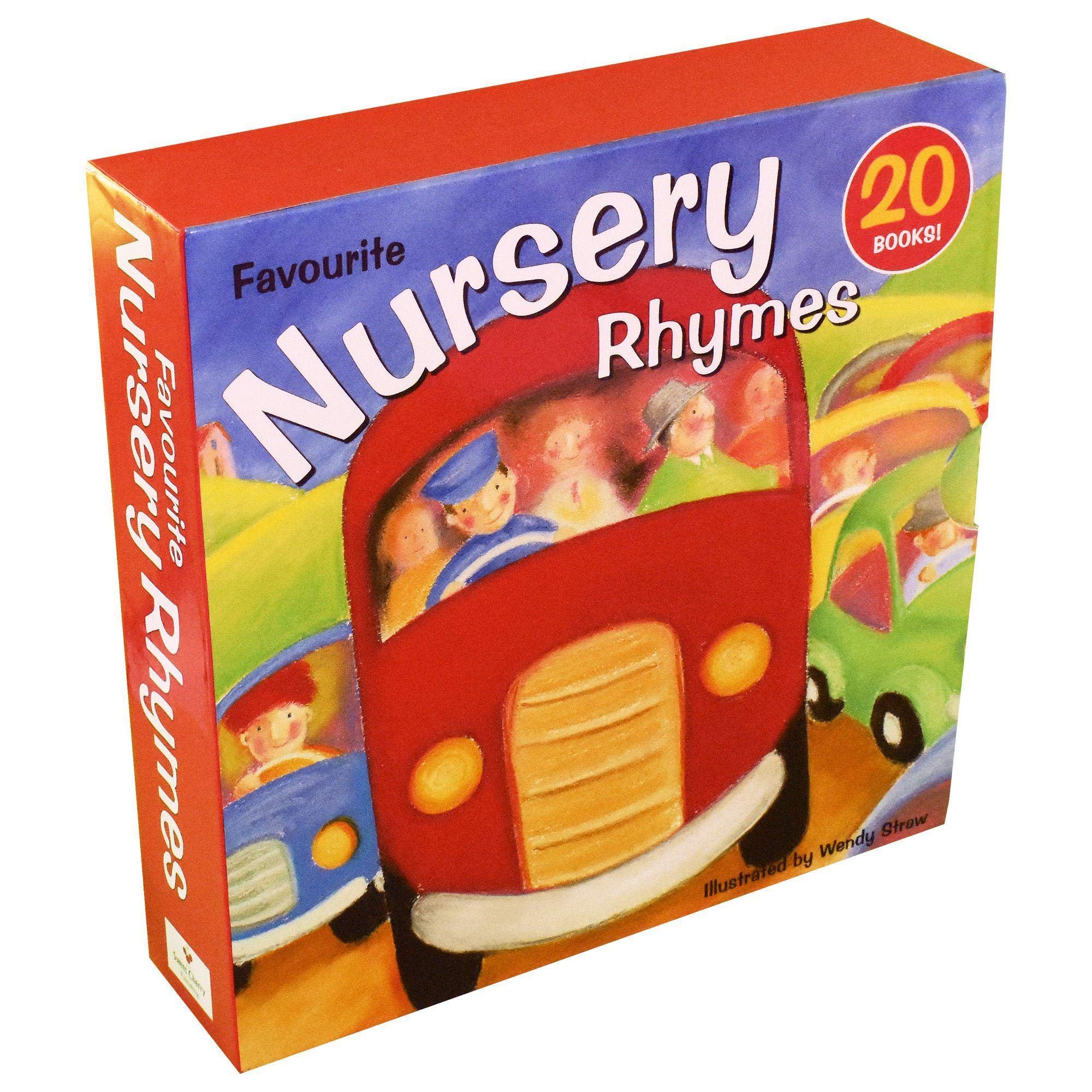 20 Favourite Nursery Rhymes - 20 Book Box Set (Old MacDonald, Twinkle, Twinkle Little Star, The Wheels on the Bus … If You're Happy and You Know it, Round and Round the Garden): 20 Book Set Paperback – 8 Sept. 2014