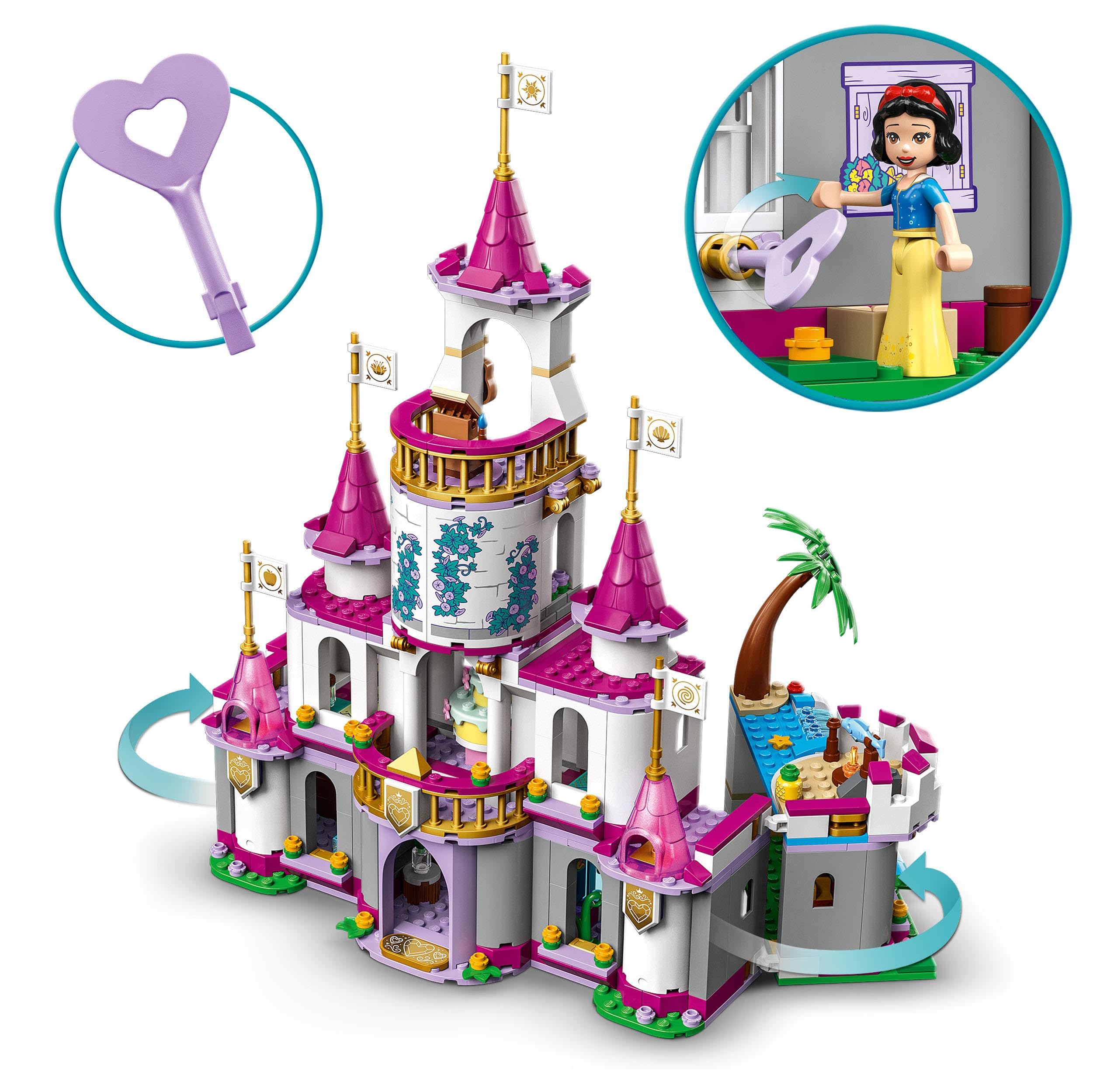 ちるちる Amazon.com: LEGO Disney Princess Ultimate Adventure Castle 43205