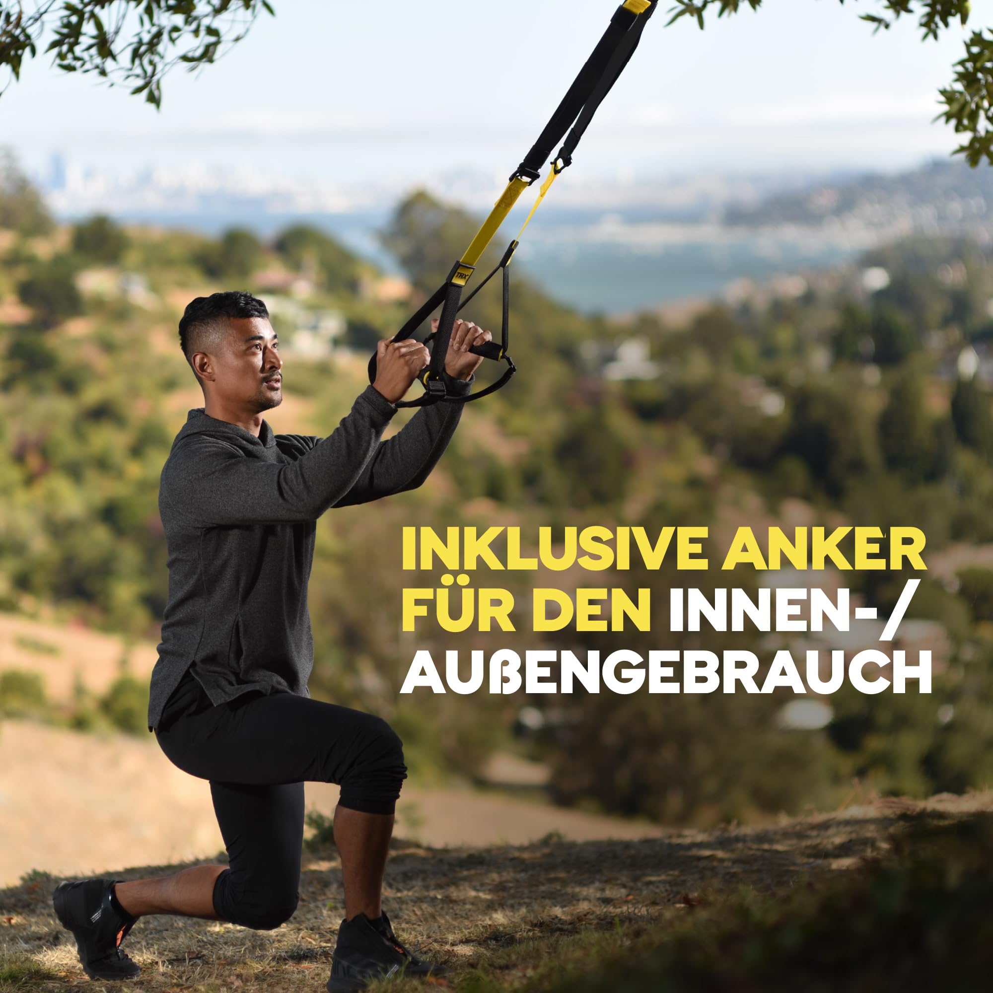 TRX PRO3 - Schlingentrainer - für Profisportler und Trainer - mit Zugang zur TRX Training Club App