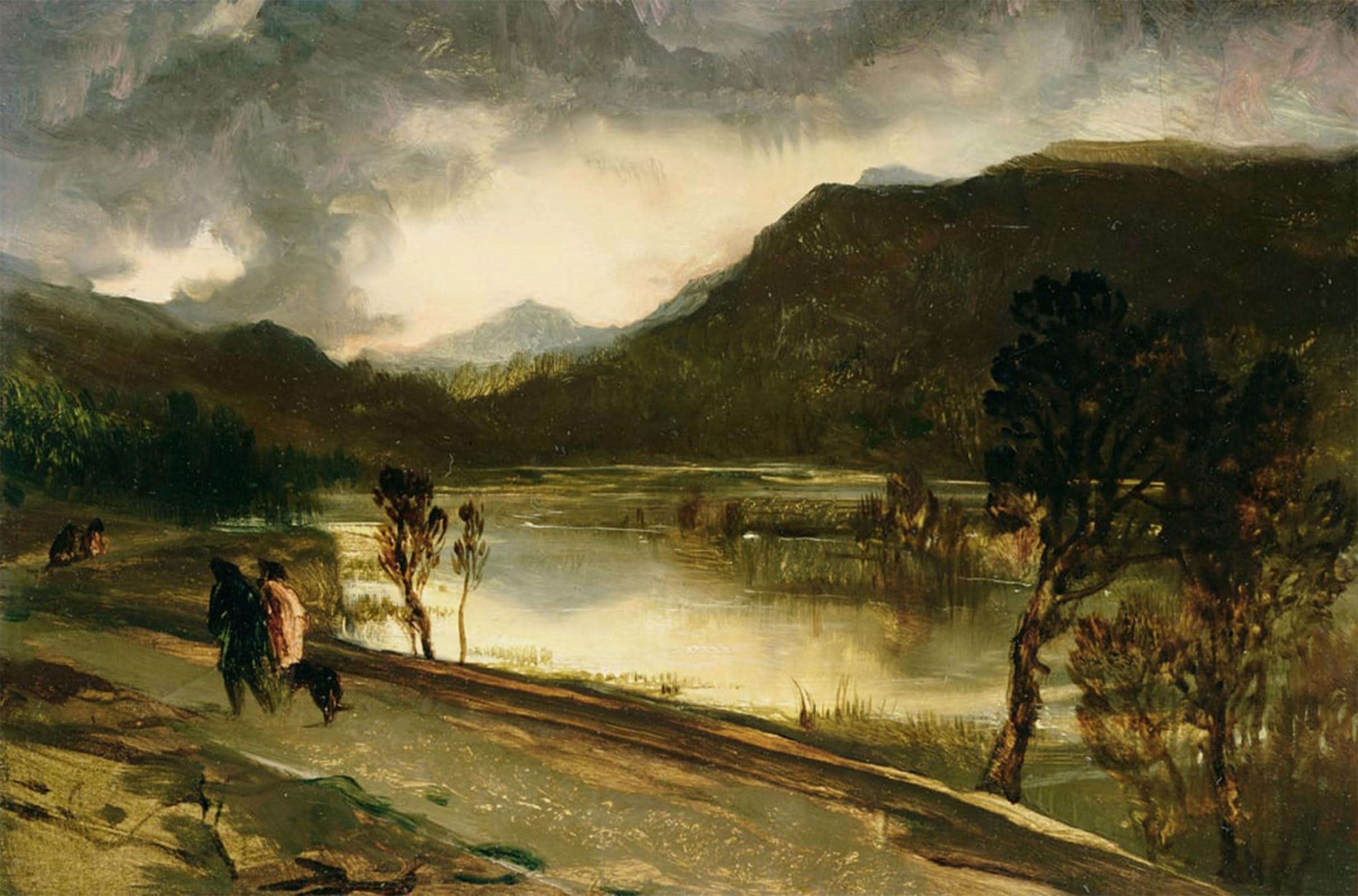 Cuadro Un lago de las tierras altas de Edwin Landseer ARToPHIIU 60x90cm 5