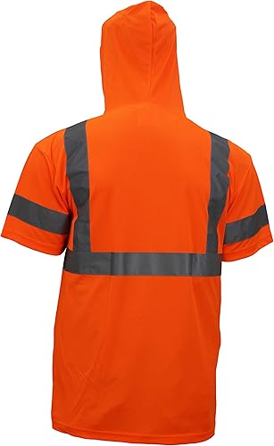 Miniatura 6 de New York Hi-Viz Workwear BFSH4511 - Camiseta de alta visibilidad clase 3, padres