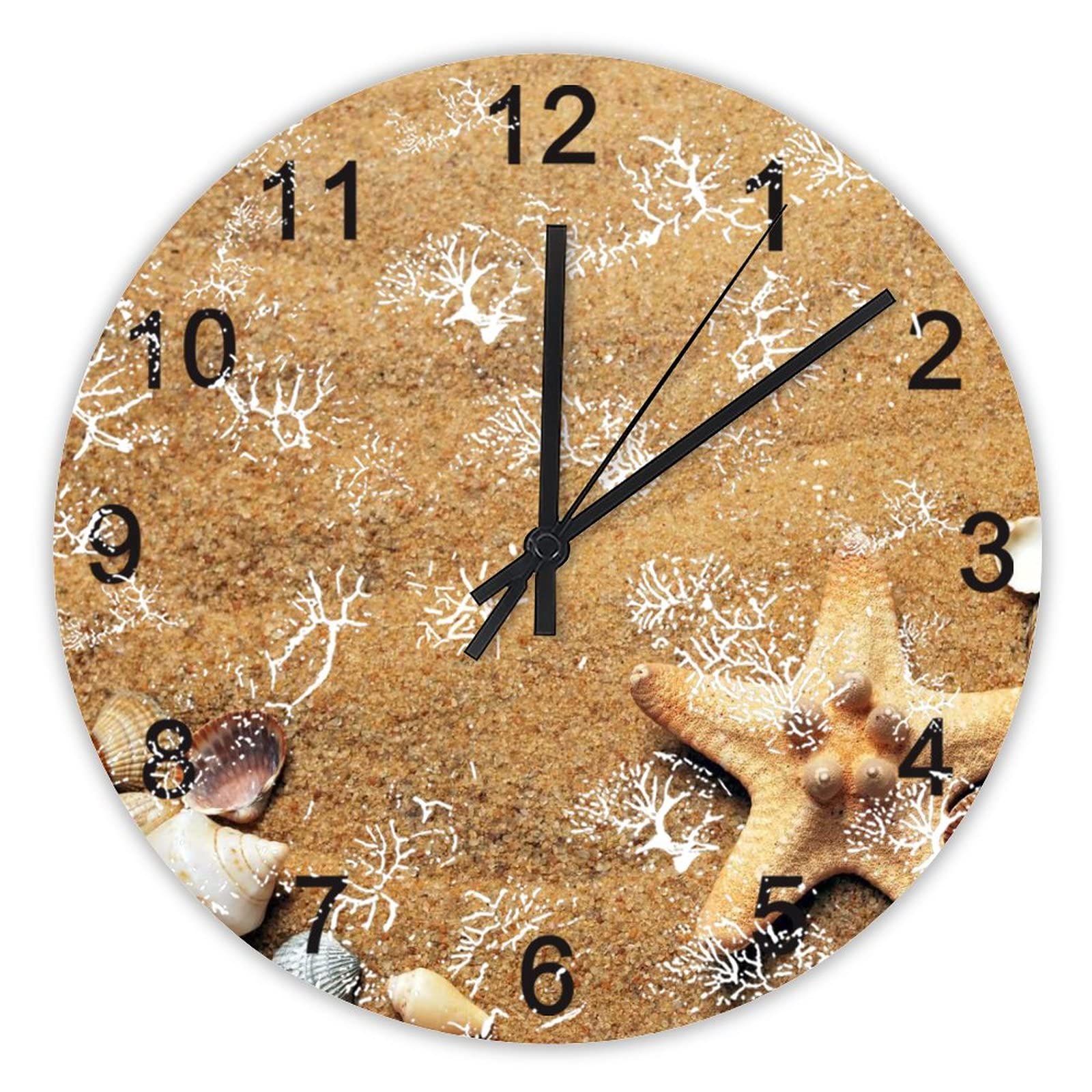 Horloge fonctionne à piles sans bruit pour retrouver le sommeil et le calme