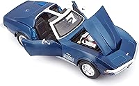 Vista 5 de Maisto 1/24 Edición Especial 1970 Chevrolet Corvette - Azul