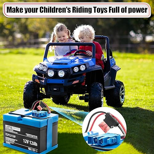 Miniatura 6 de Saillong Reemplazo de conector de arnés de cable de 12 AWG compatible con Peg-Perego de 12 voltios SLA batería de montar en vehículo, juguetes de