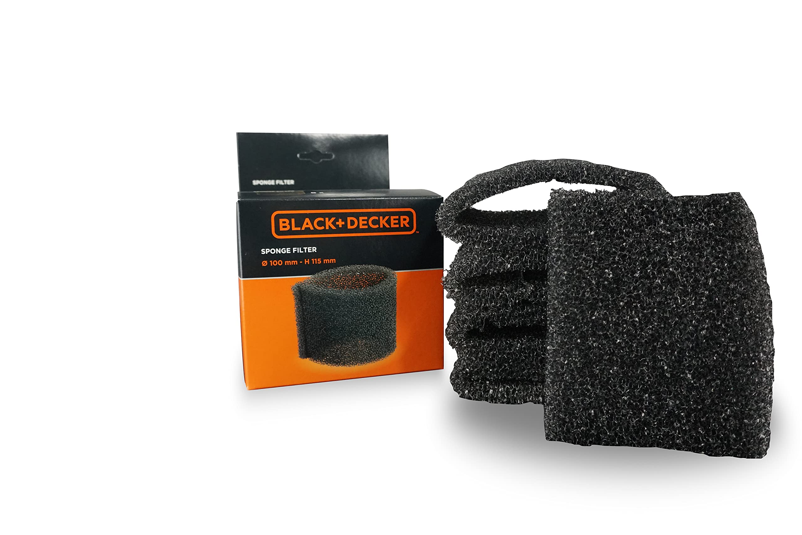 Black+Decker Filtri in Spugna per Aspiratori Solidi e Liquidi