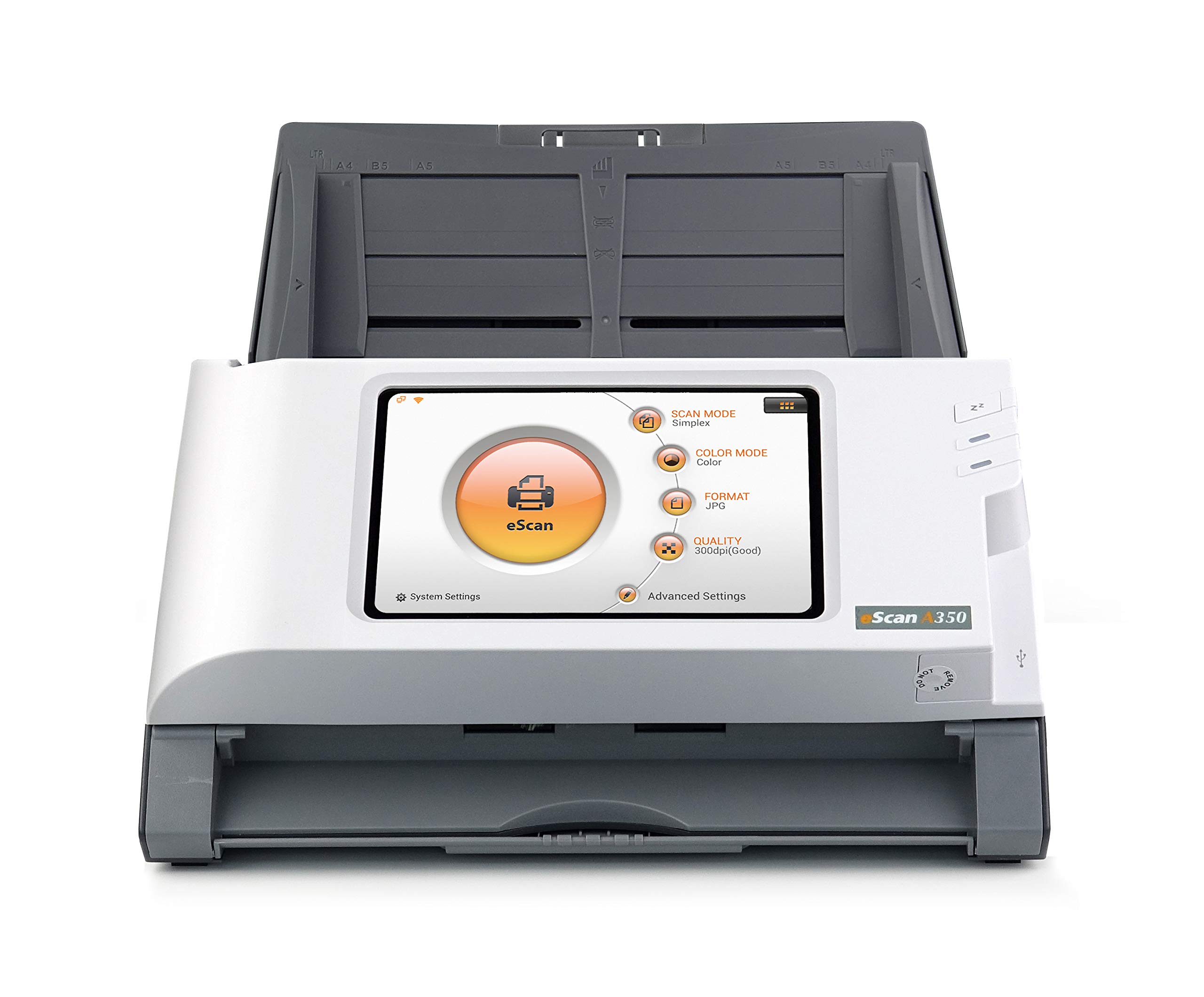 Plustek Escan A350 Essential AdF-Scanner 600 X 600 Dpi A4 Schwarz - Wei? (0286)