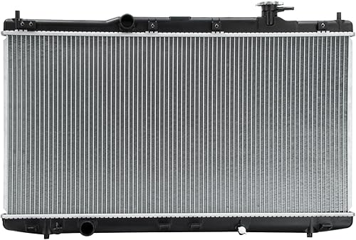 HKAUTOPART Radiador para Honda Accord 2013-2017 2.4L L4 3.5L V6 Gas y 2015-2020 Acura TLX 2.4L L4 Gas, radiador de refrigeración de aluminio completo