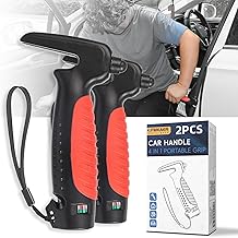 4 in 1 Autogriff-Assistent für ältere Auto-Türgriff-Multifunktions-Auto-Transfer-Hilfe für ältere Menschen aus dem Auto, Auto Cane Tragbarer Fahrzeug-Stützgriff für Senioren, Behinderte, Max 200KG (2)