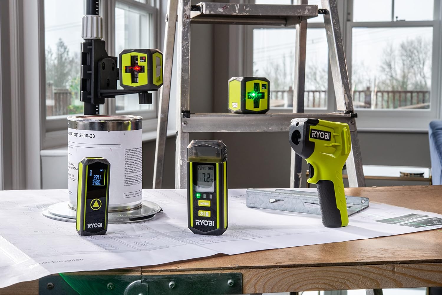 Ryobi RBLDM20 20M Laser Distance Meter (Measurement Meter Only)