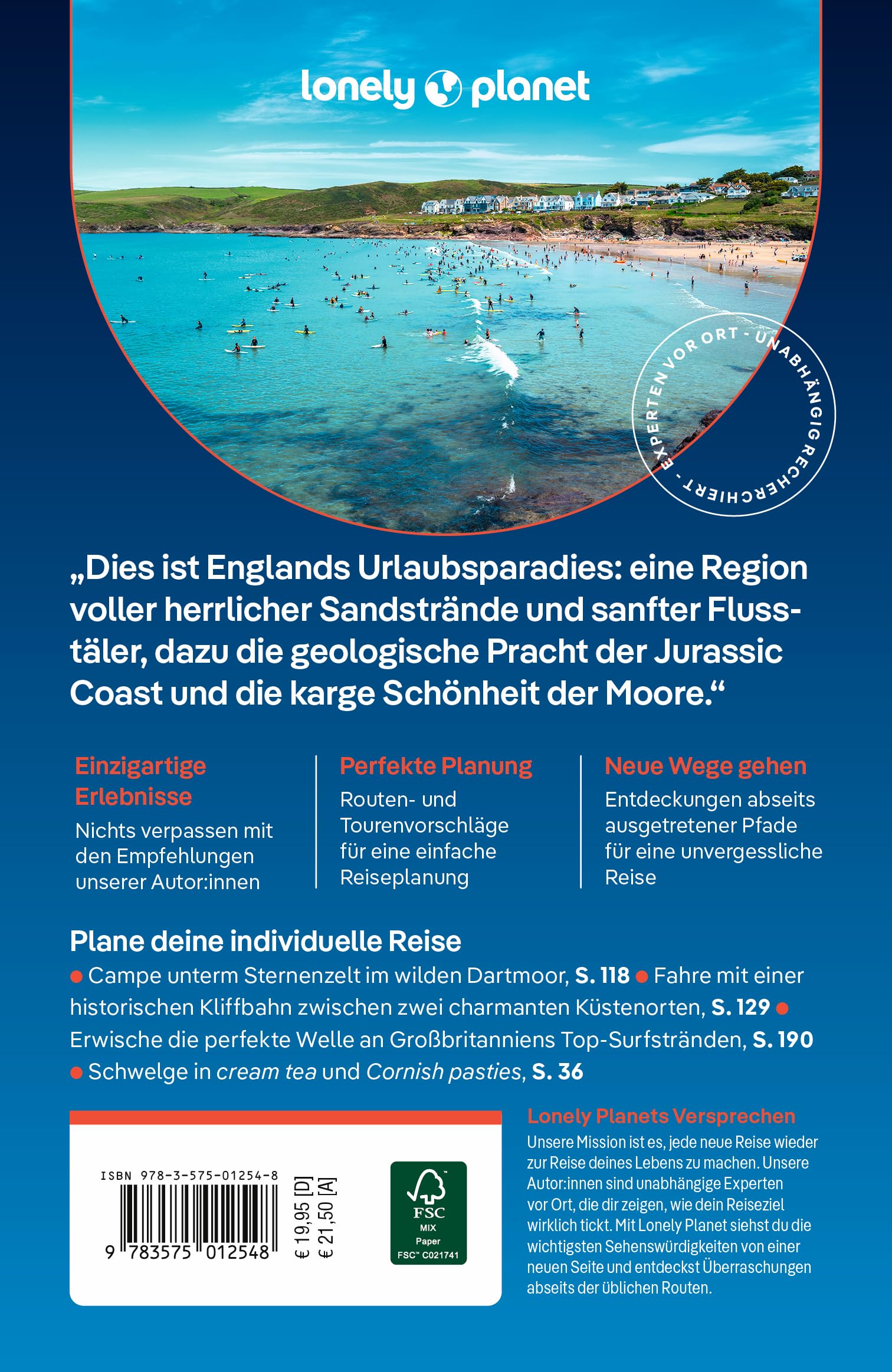 LONELY PLANET Reiseführer Cornwall & Devon: Eigene Wege gehen und Einzigartiges erleben.