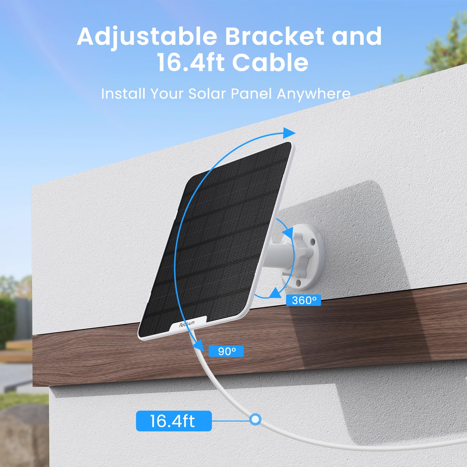Aazon.co : Solar Panel Charger,Solar Panels For Security Caera - View #5