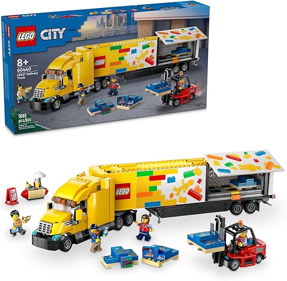 LEGO City Yellow Delivery Truck (60440)