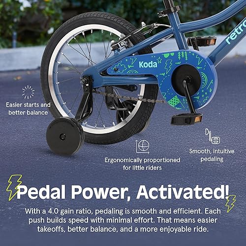 Miniatura 5 de Retrospec Koda Plus Kids Bike for Boys & Girls Ages 4-6 Years - 16" Children's Bicycle, Adjustable Seat & Handlebars