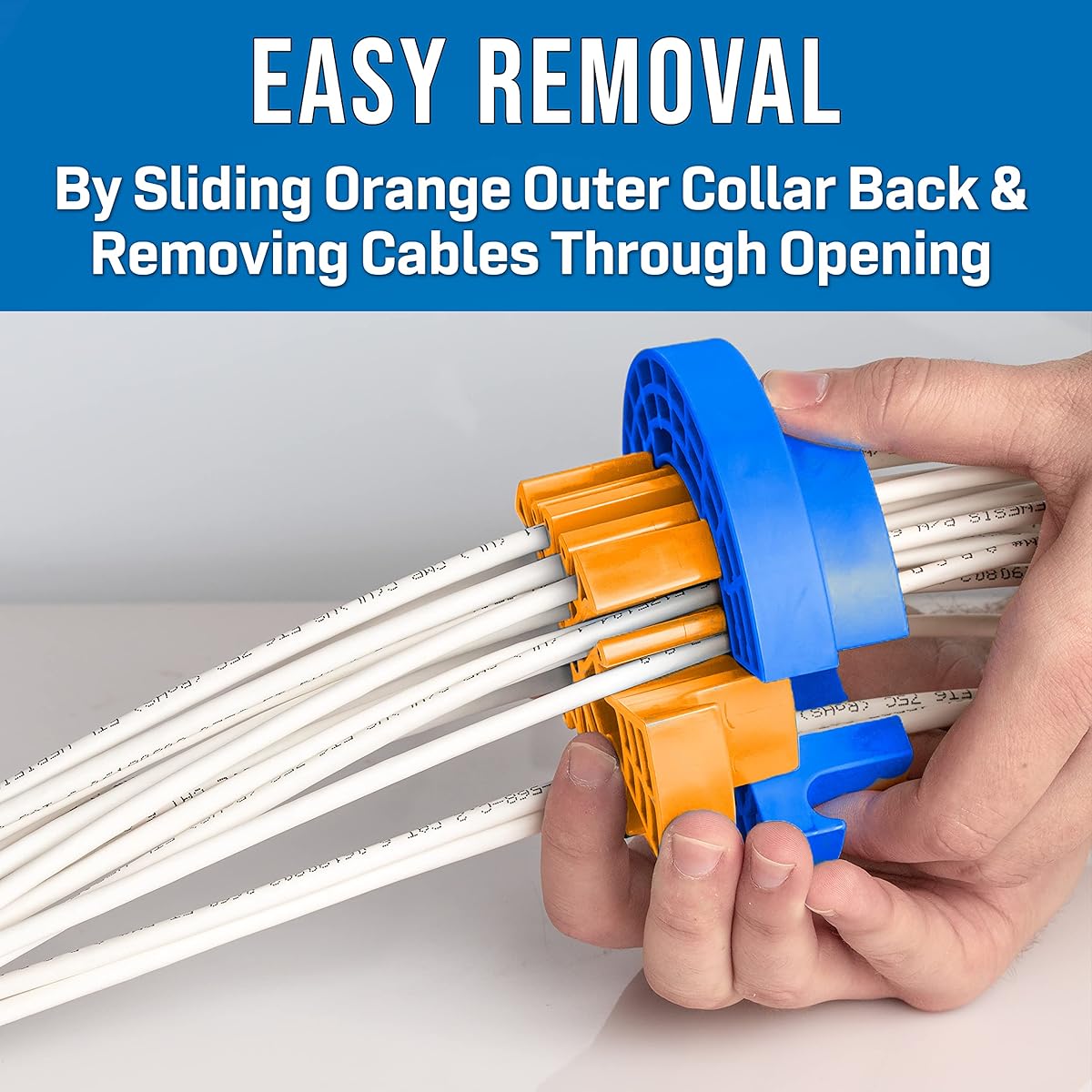 11/mo Finance Cable Comb Tool, Wire Comb, Cable Dresser, Bundler, Organizing Tool,