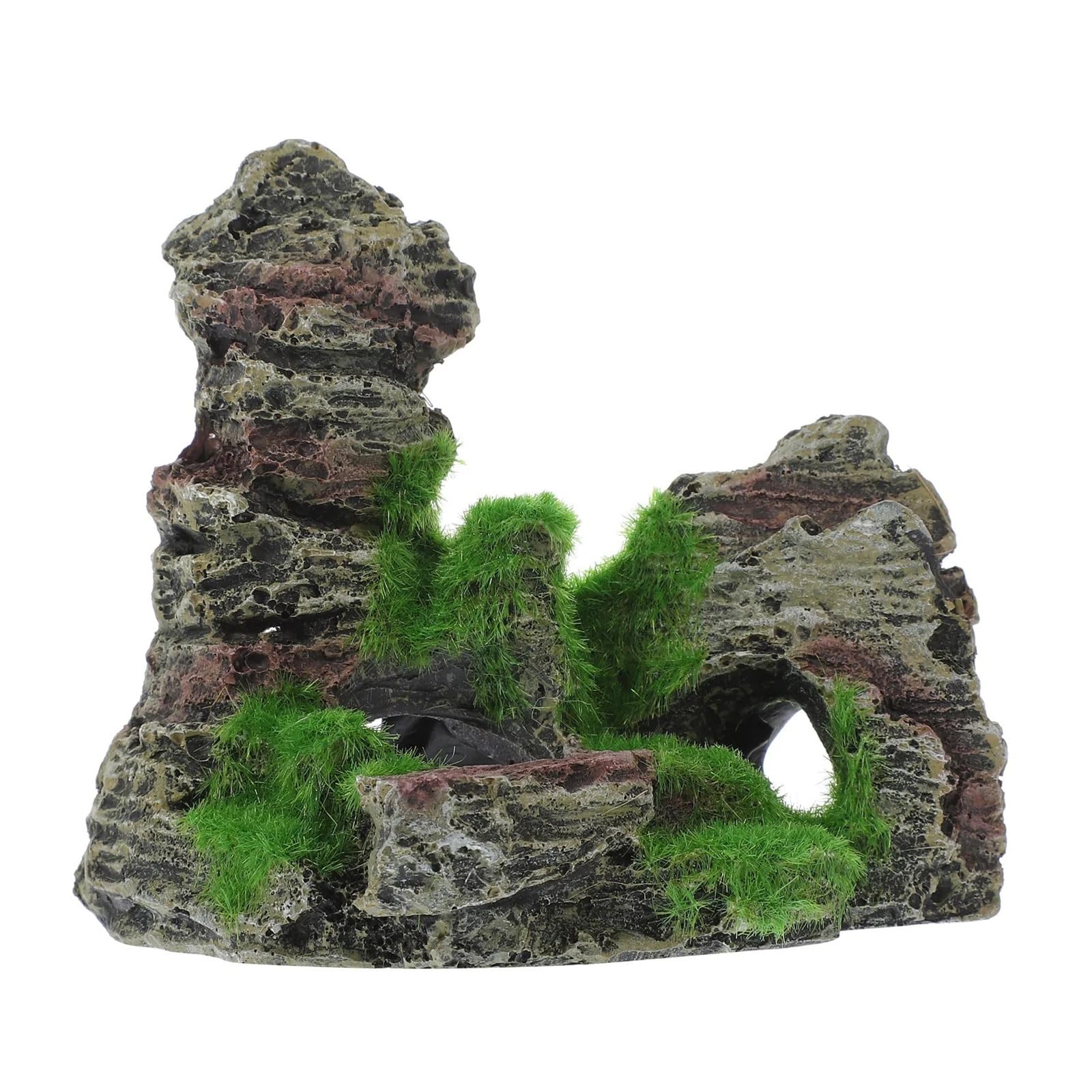 XIEHYA 10pcs Artificial Hill Resin Fish Tank Decoration For Decoration