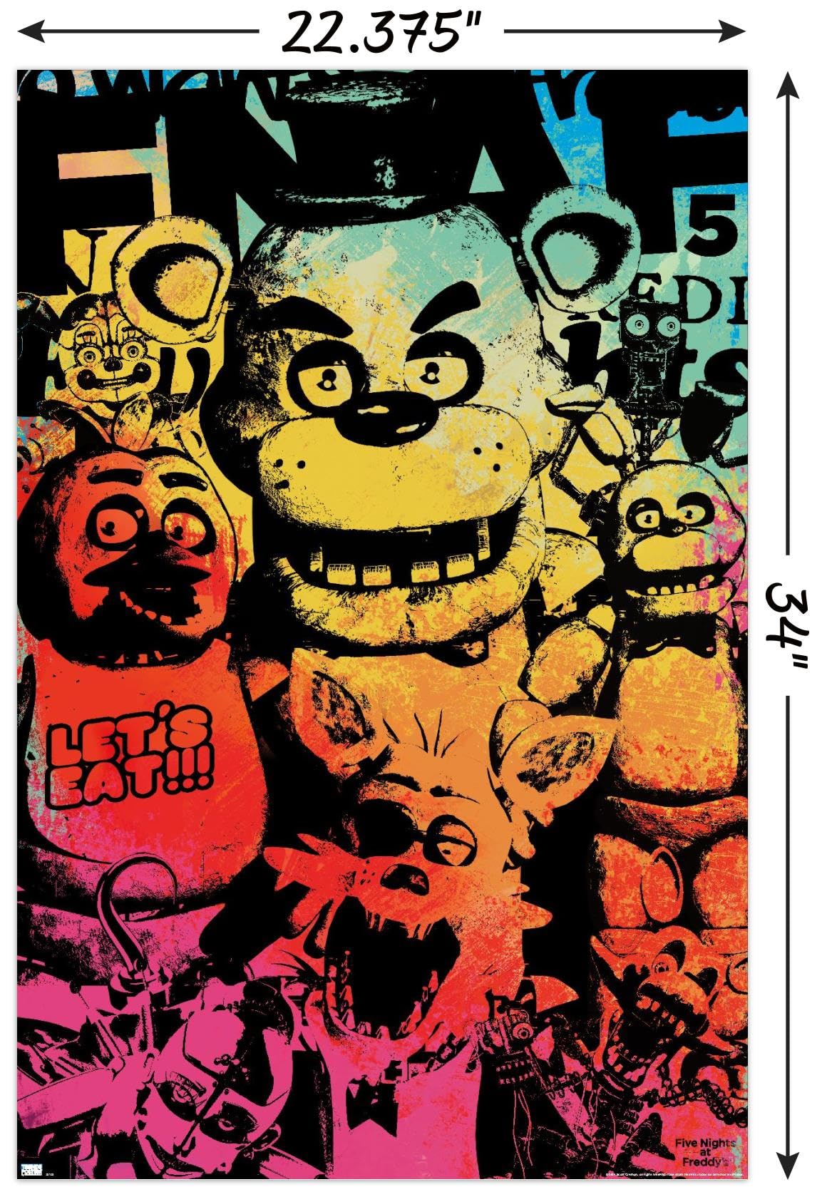 Five Nights At Freddy's Poster - Foto 7