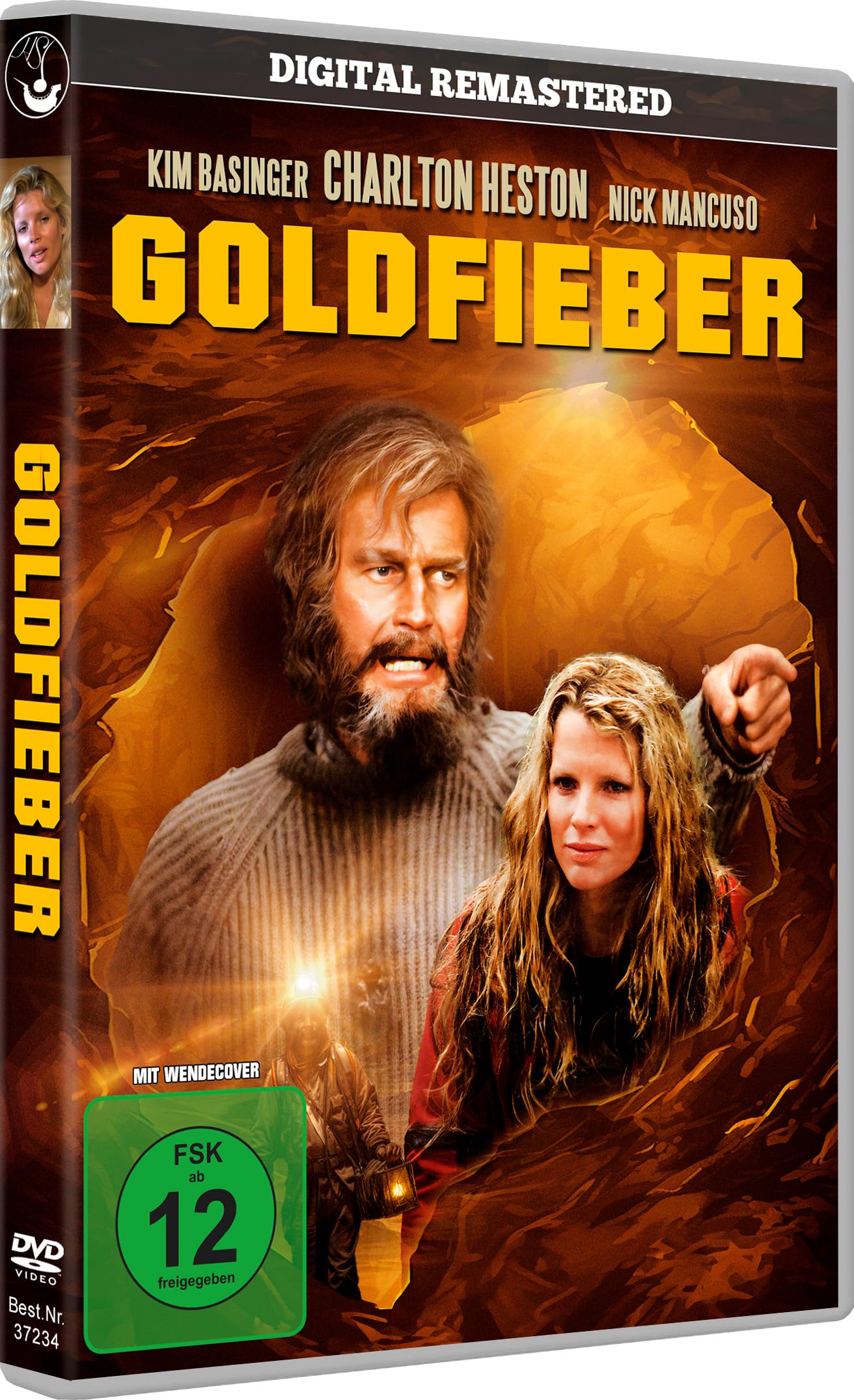 Goldfieber (OT: Mother Lode) starbesetzter Abenteuer-Klassiker mit Charlton Heston und Kim Basinger