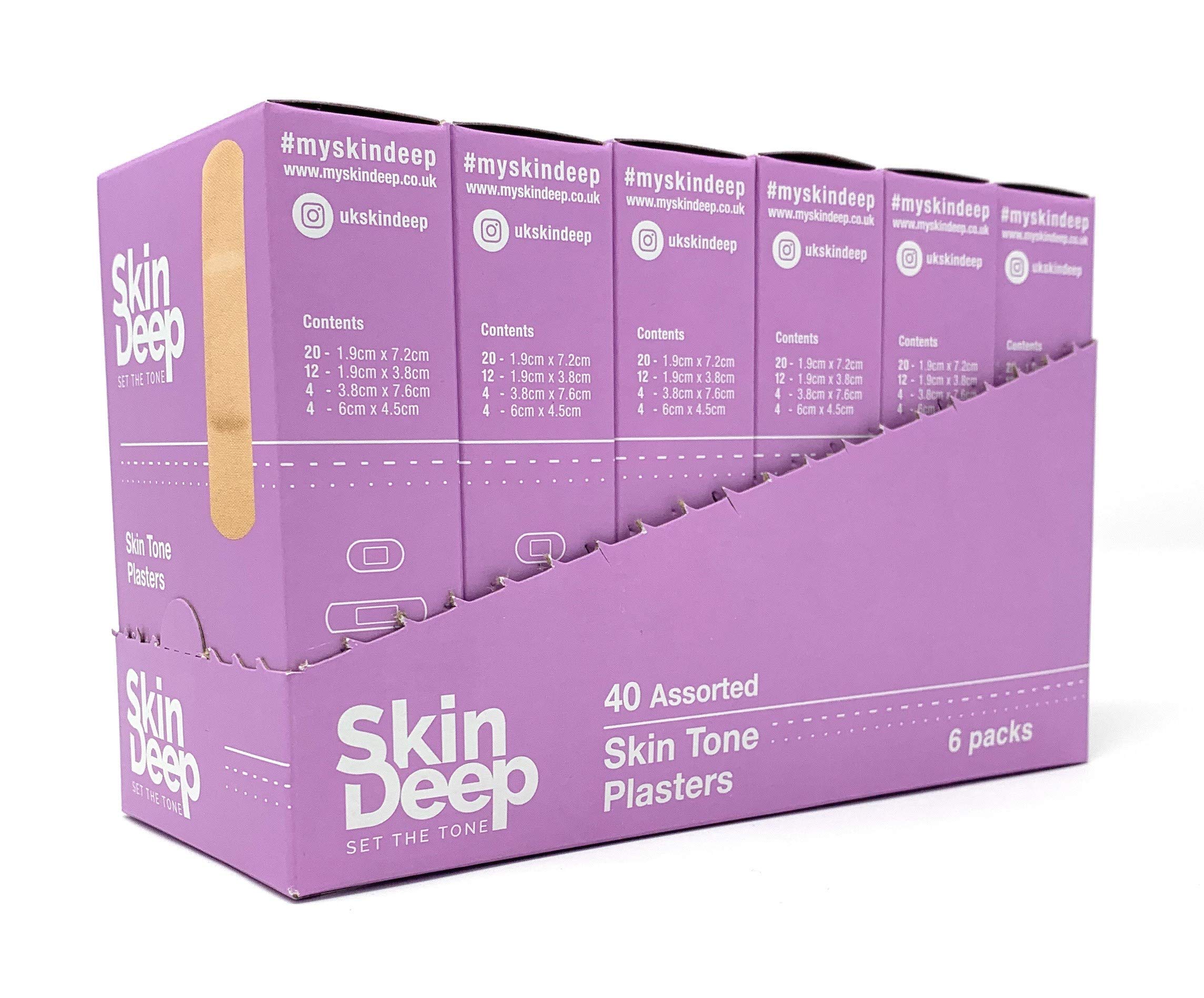 Skin Deep Multi Tone Plasters Skin Tone Plasters Light Bulk Pack