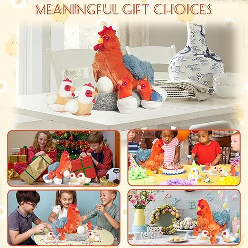 Miniatura 14 de Peluche Capybara 5 en 1, 14.2 pulgadas Capybara de peluche con bebés dentro de mamá almohada de felpa Capybara con 4 Capibaras Peluches juguetes