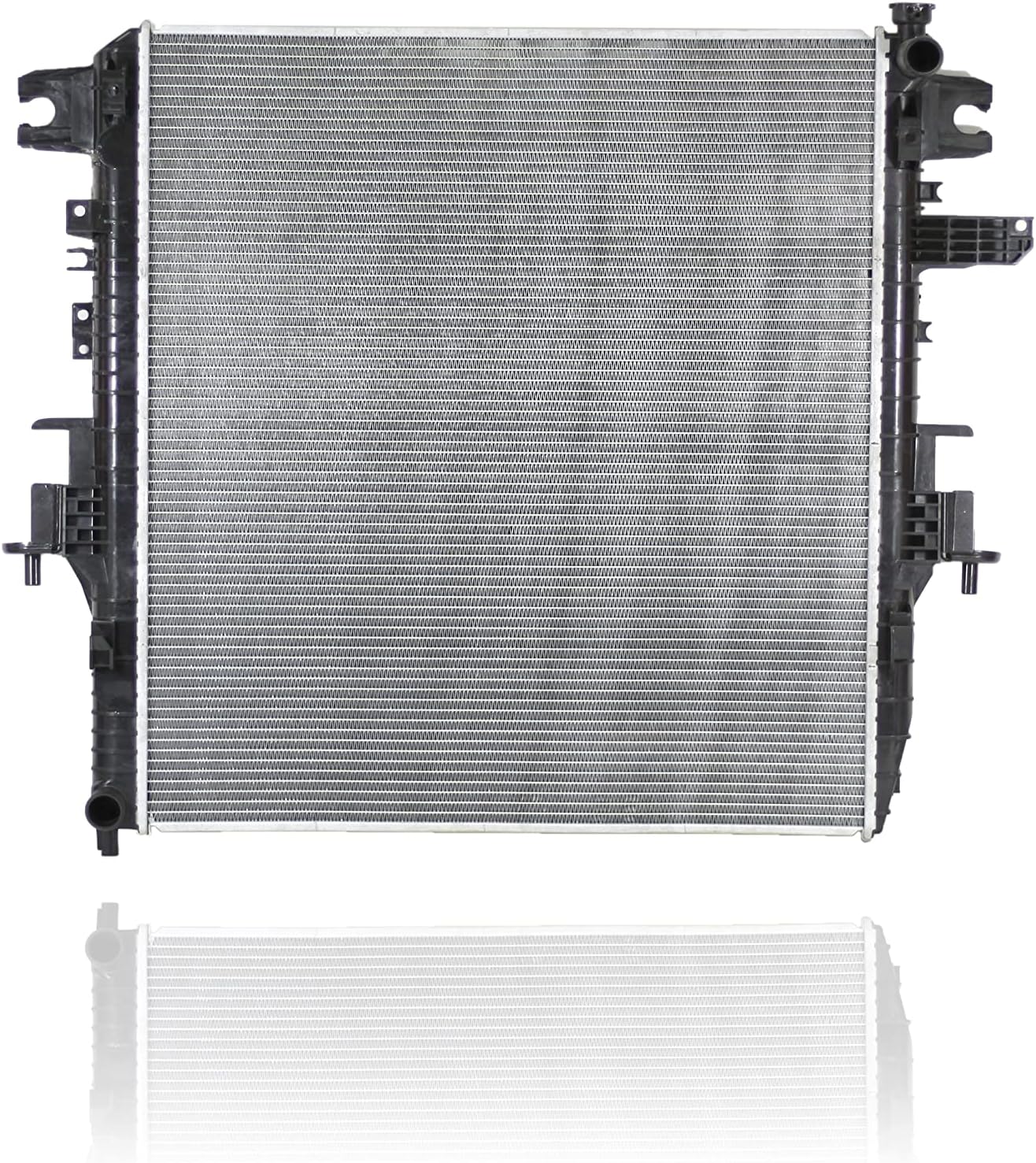 Radiator - Pacific Best Inc. Fit/For 13595 11-13 Infiniti QX56, 14-22 QX80, 17-22 Nissan Armada - Plastic Tank Aluminum Core