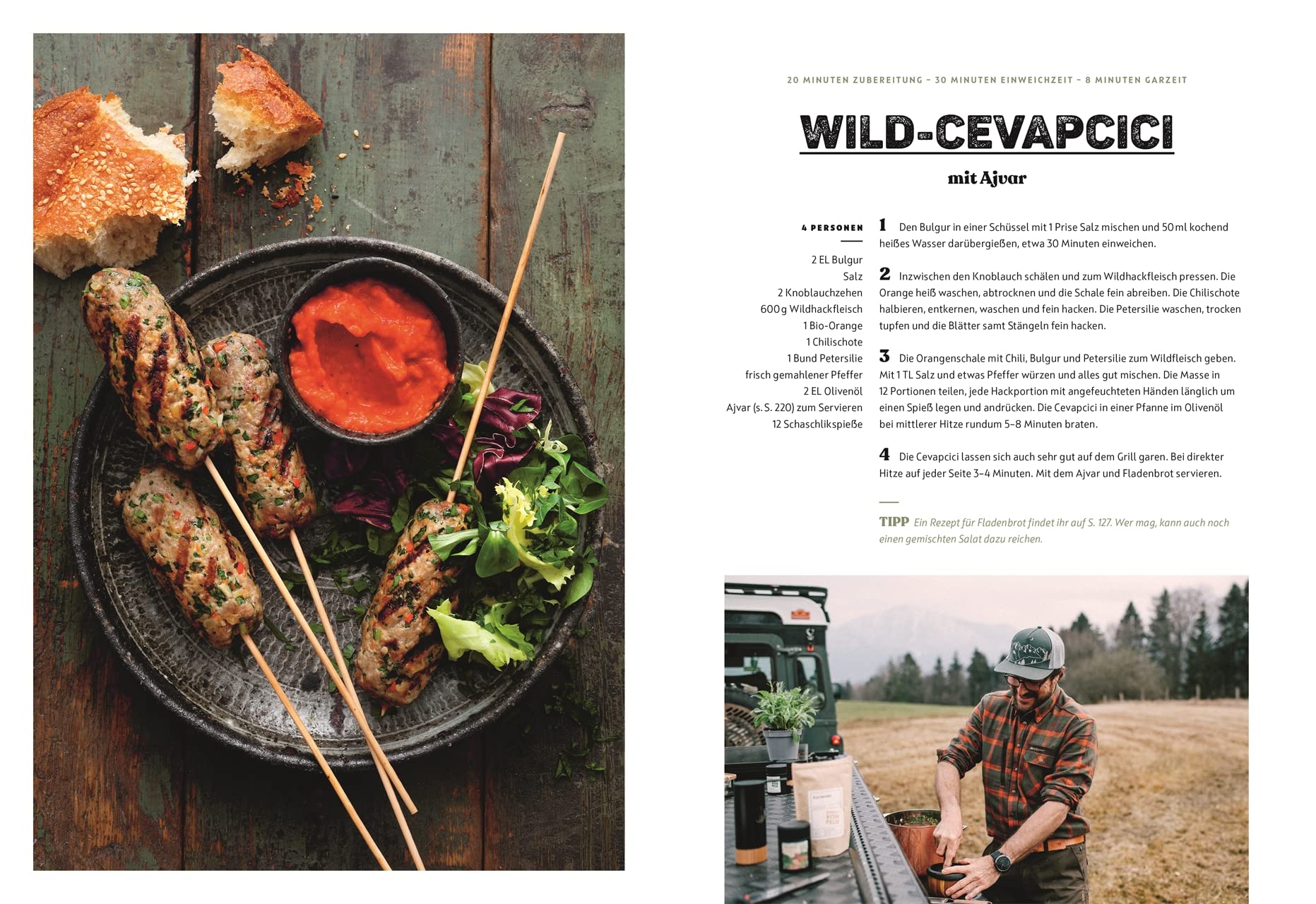 The Great Outdoors – Into the Wild: Das Kochbuch für nachhaltigen Fleischgenuss