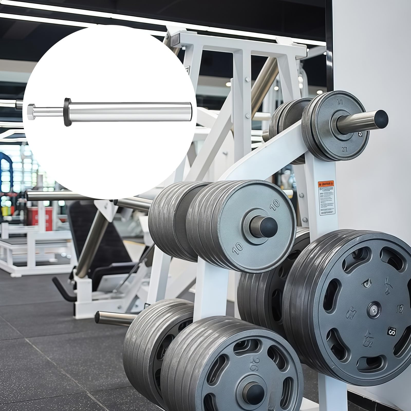 Hantelscheibenhalter Gym Stack Extender Tragbares Trainingsgerät Gewichte Pin Trainingszubehör Enduring Tragbares Trainingsgerät Pin