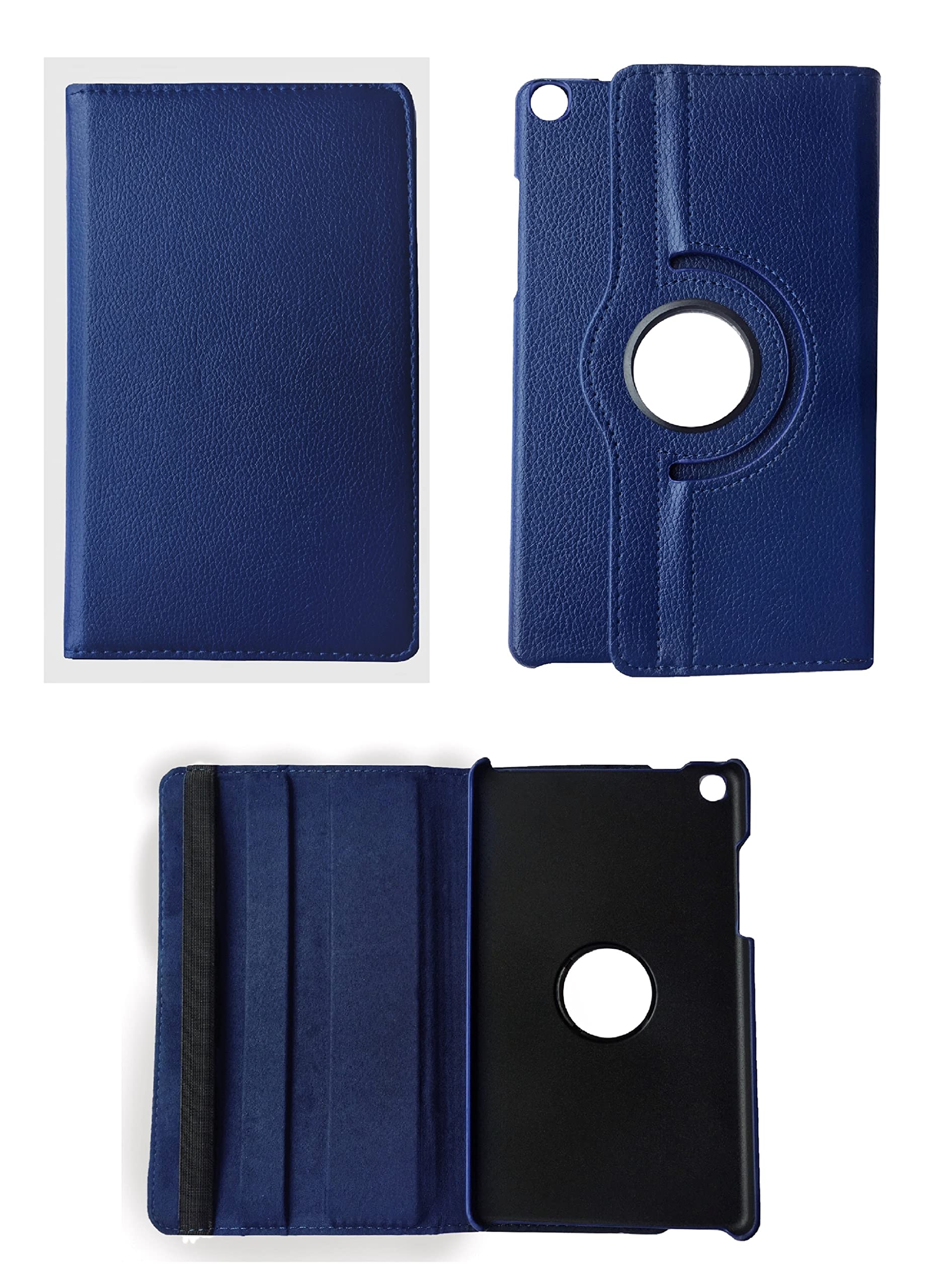 KANICT Rotating Tablet Front & Back Flip Cover for Samsung Galaxy Tab A 8.0 (LTE) SM-T295/T290 -Blue (B08LSQRMR2) Amazon Price History, Amazon Price Tracker