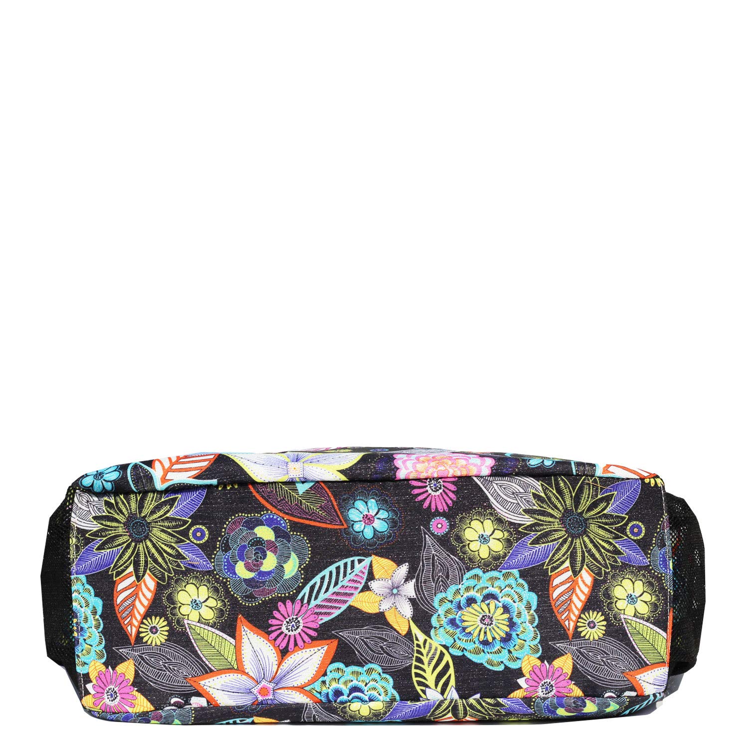 ESVAN Grand sac à bandoulière imprimé floral imperméable pour salle de sport, plage, voyage, usage quotidien