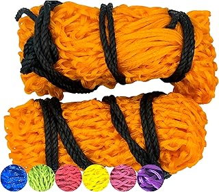 2 X Hay Net For Horses Multipack - Daisy Equestrian Net Bag With Extra Strong Mesh Holes For Greedy Horses.Horse Accessories Haynet For Haylage & Soak Hay Bale