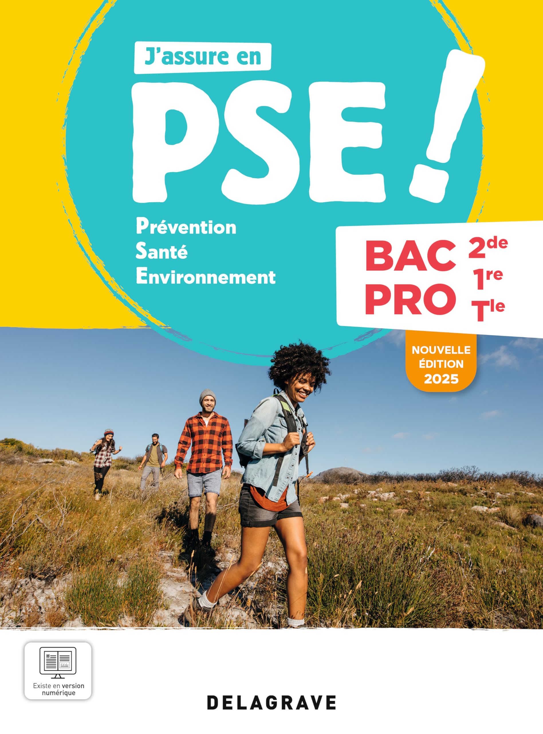 J'assure en Prévention Santé Environnement (PSE) 2de, 1re, Tle Bac Pro (2025) - Pochette élève