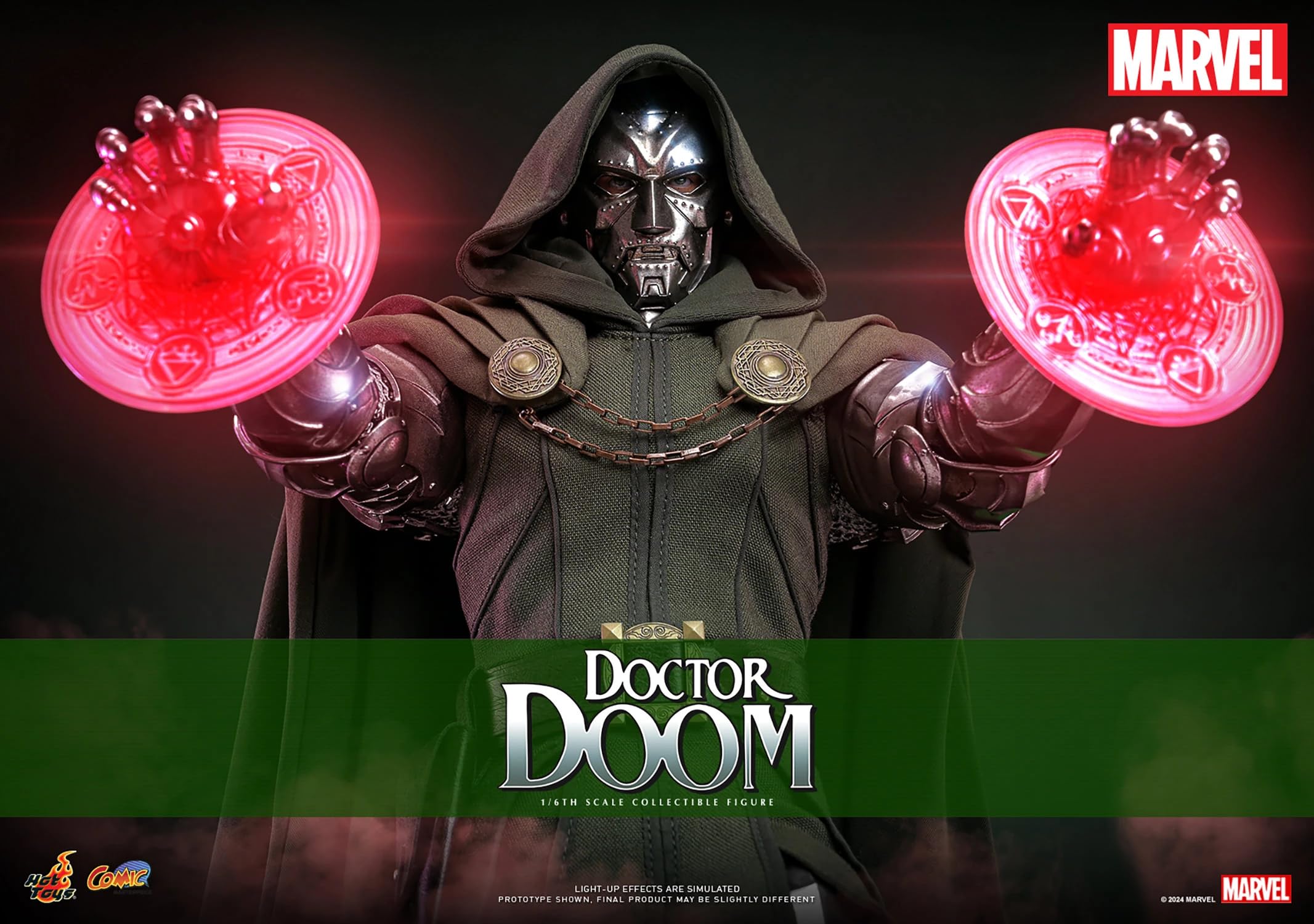 Amazon.co.jp: Hot Toys Marvel Comics Fantastic For Doctor Doom 1/6