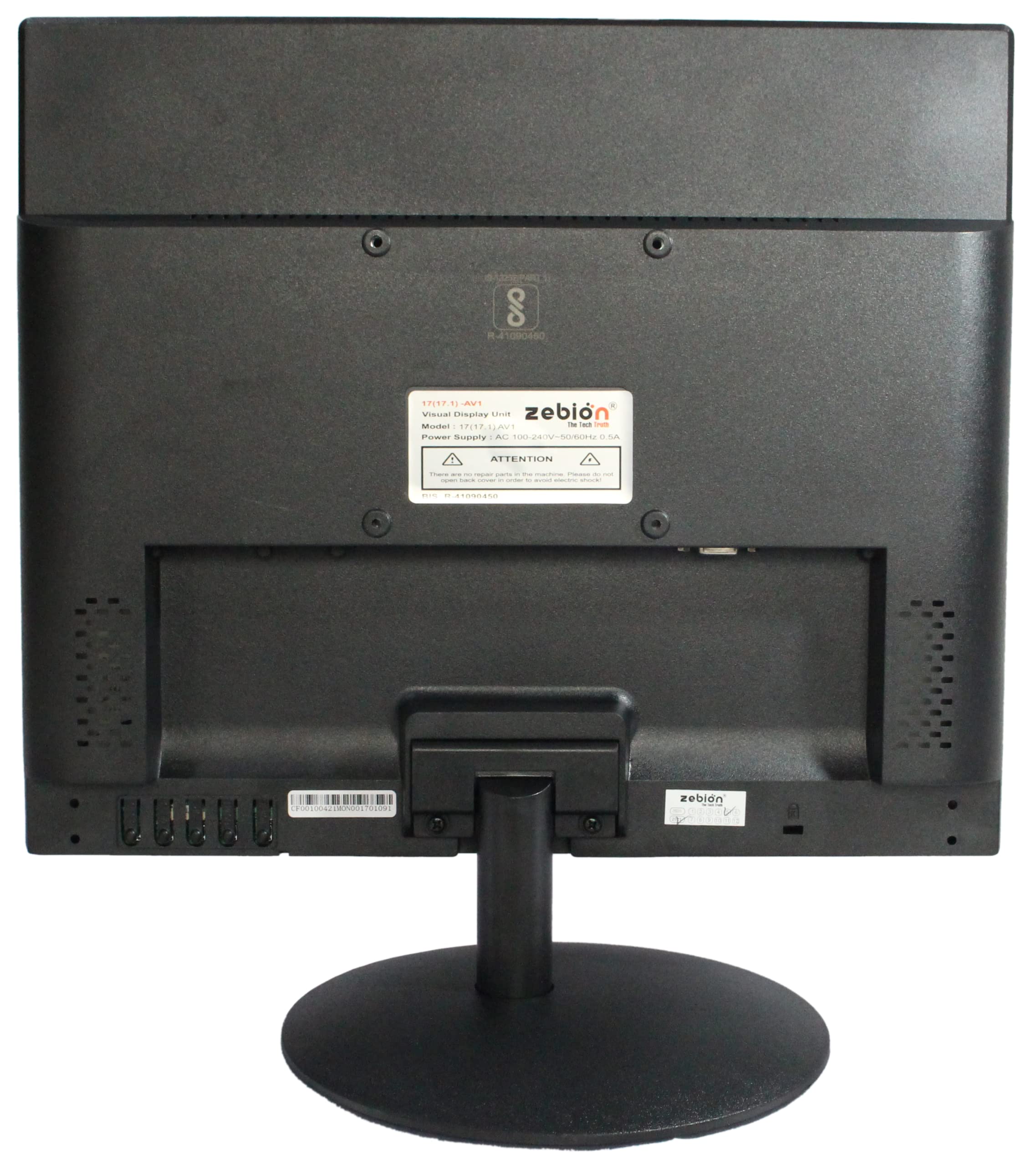 DAYSCANブランドの17インチ・デジタルカラーモニター（I11) Zebion 17.1 Inch Hd LCD Monitor (Range Of High Clarity,Rich