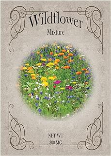Set of 50 Flower Seed Packets! Flower Seeds in Bulk (50, Wildflower Mixt...