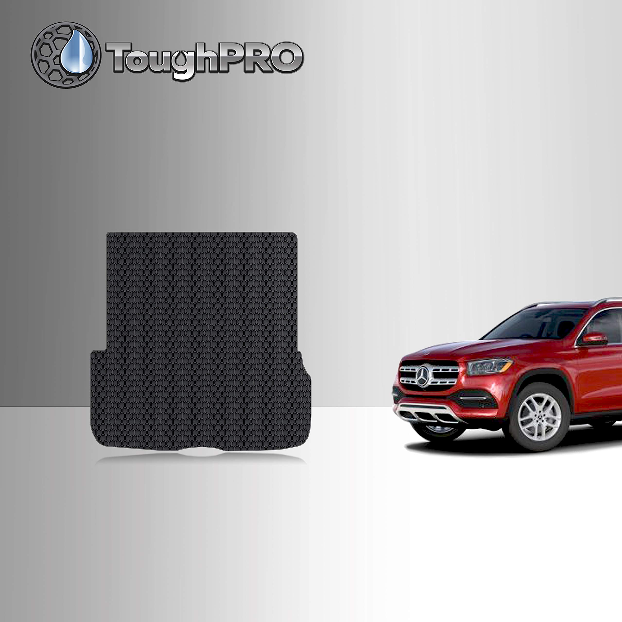 TOUGHPRO Cargo/Trunk Mats Accessories Compatible with MercedesBenz GLS450 3rd Row Down All Weather H