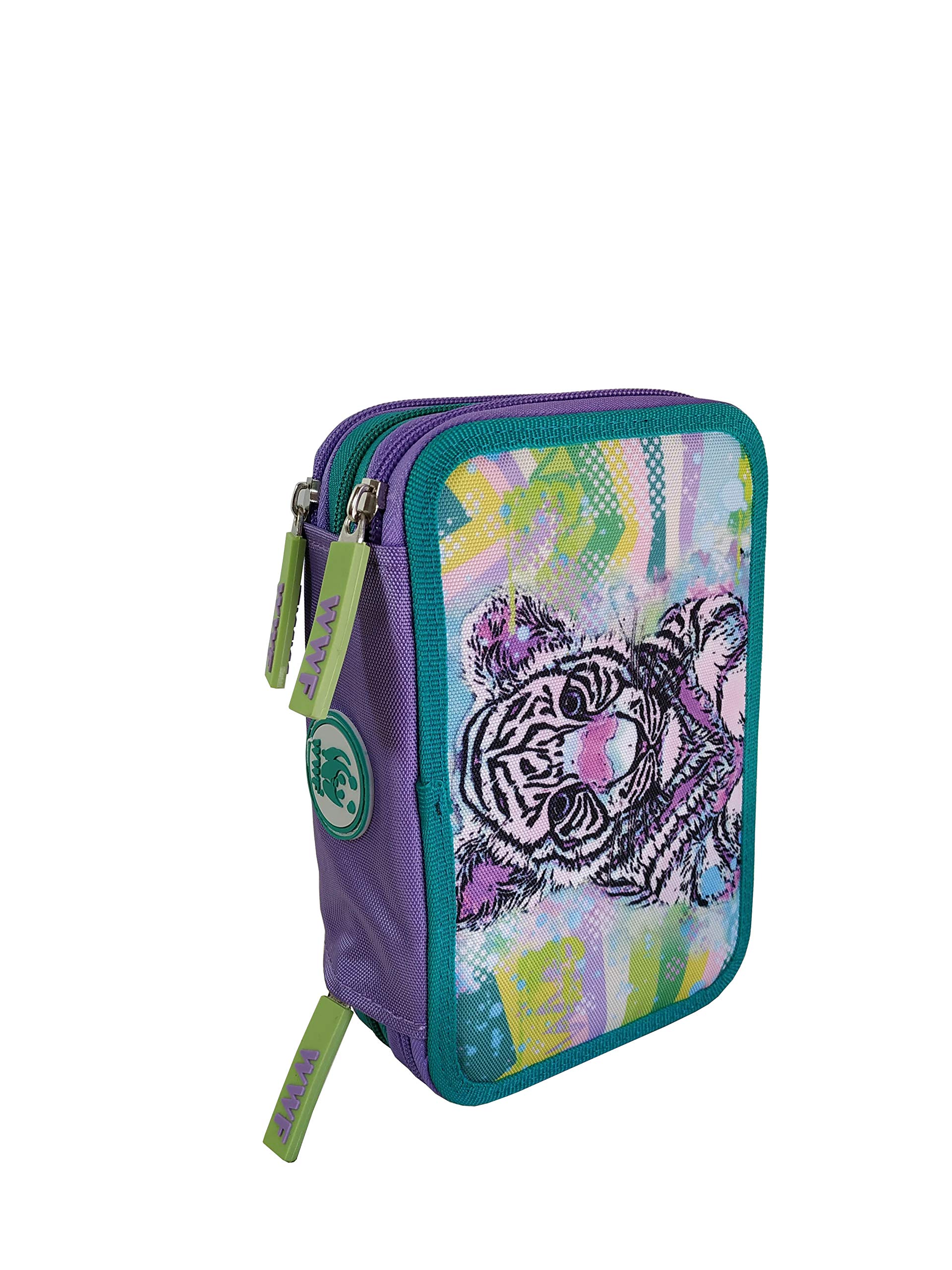 ASTUCCIO 3 ZIP WWF ORGANIZZATO COMPLETO For a Living Planet 62778