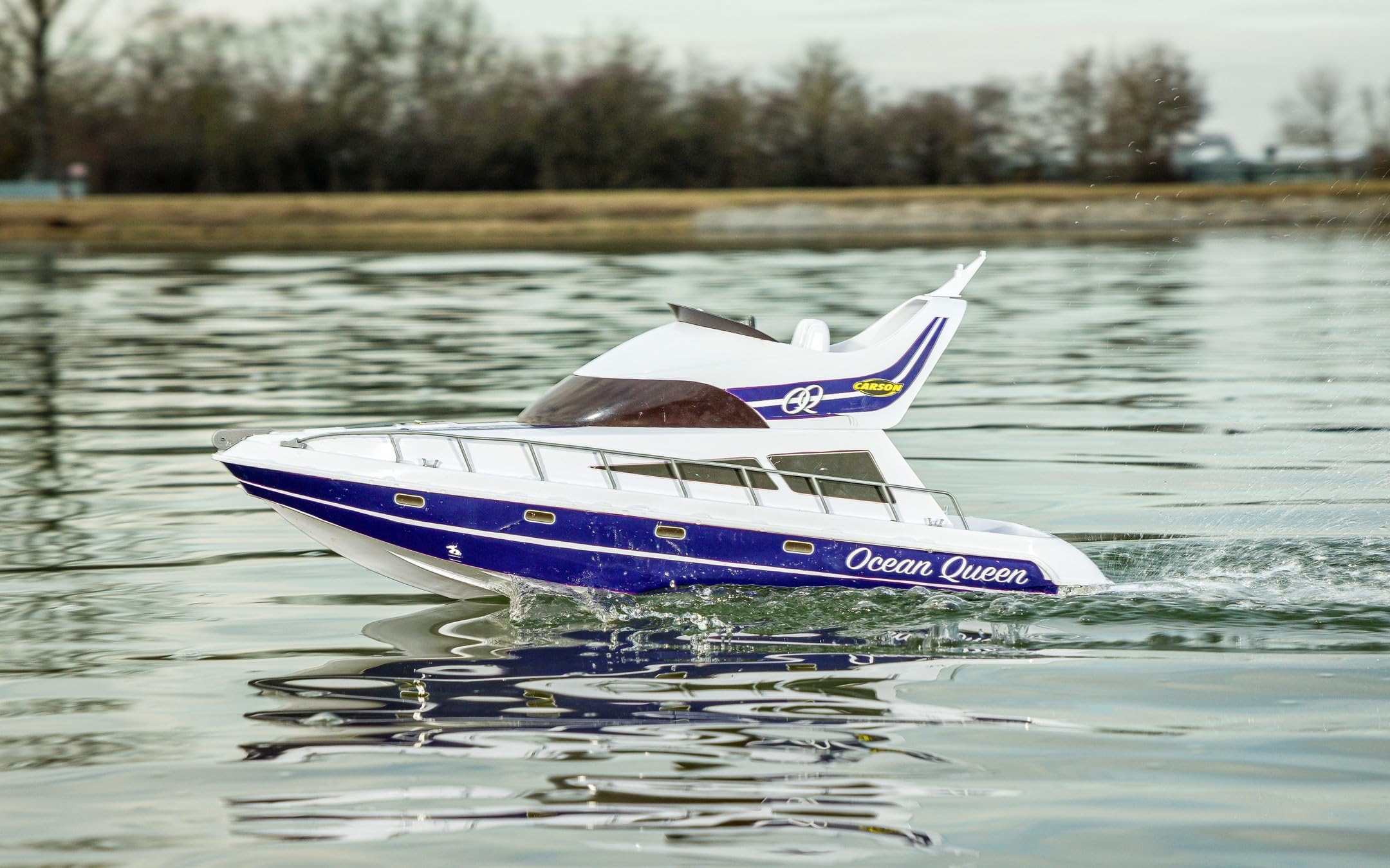 Carson 500108044 - Ocean Queen 2.4GHz 100% RTR, 70 cm
