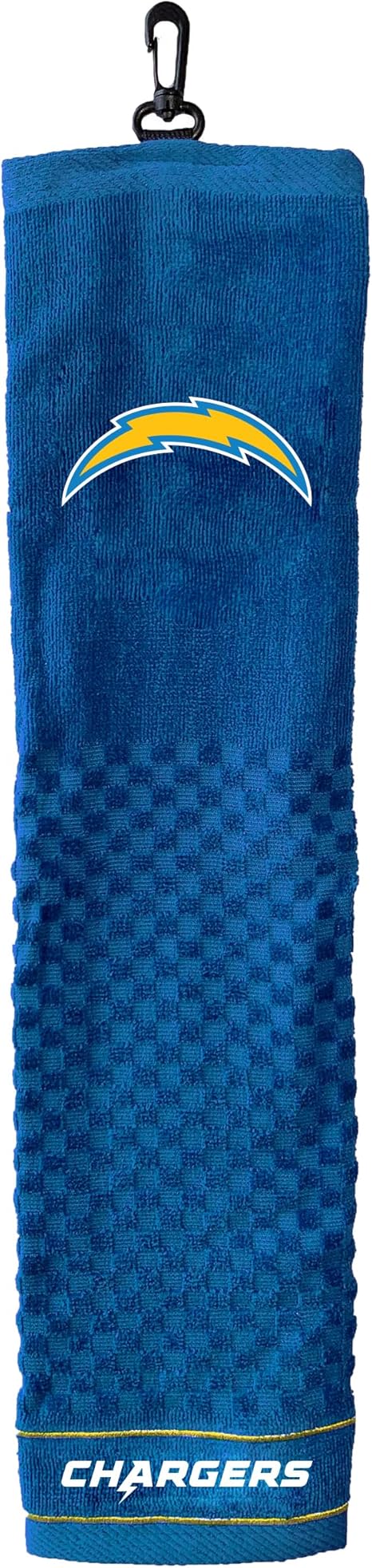 Team Golf NFL Embroidered Golf Towel, Checkered Scrubber Design, Embroidered Logo