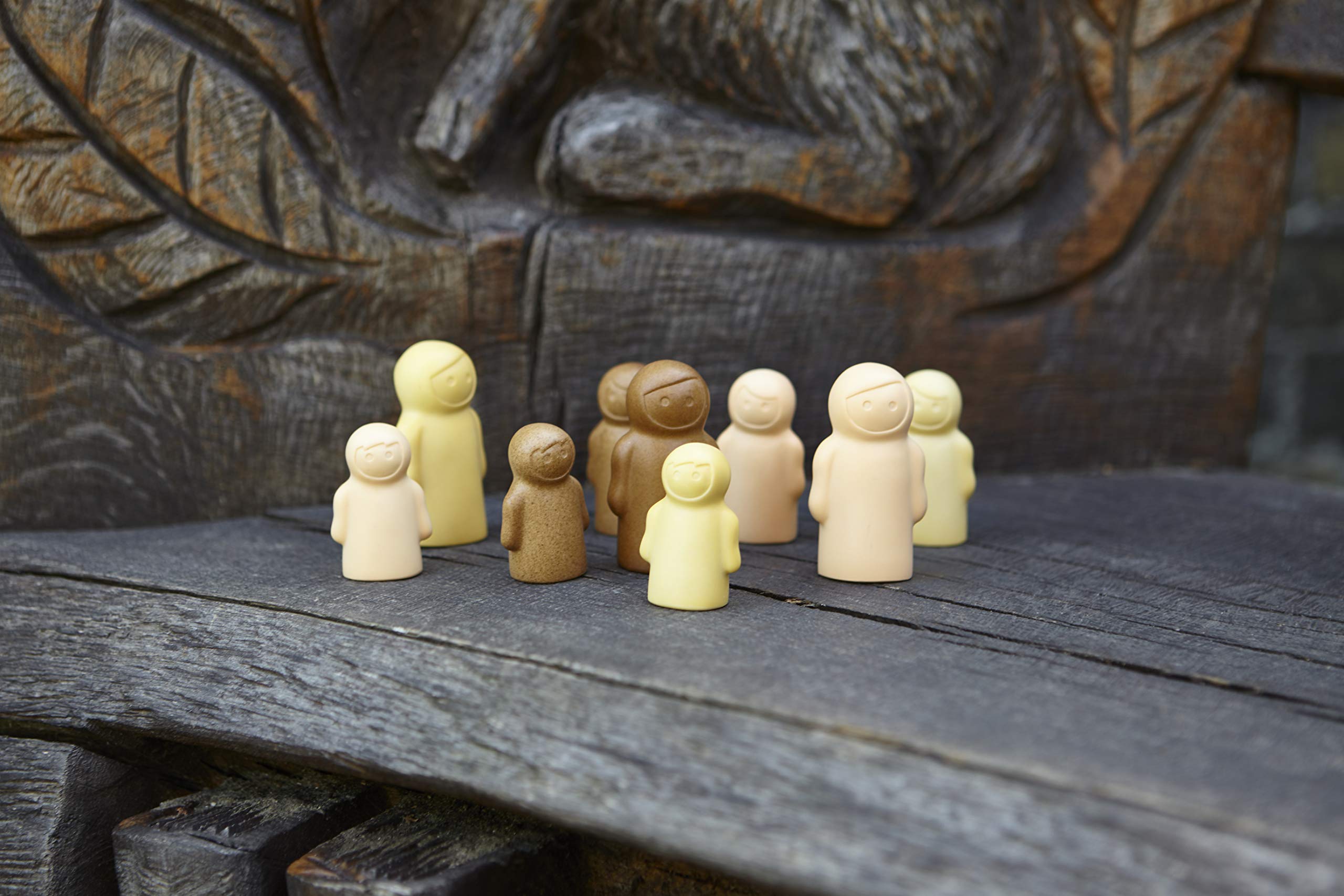 Get Ready Kids Multicultural Family Figures Set Of 16 | 5 Inch Diversity People Toys For Toddlers & Preschool | Inclusive Classroom Figurines Of Moms, Dads, Boys & Girls For Daycare & Homeschool