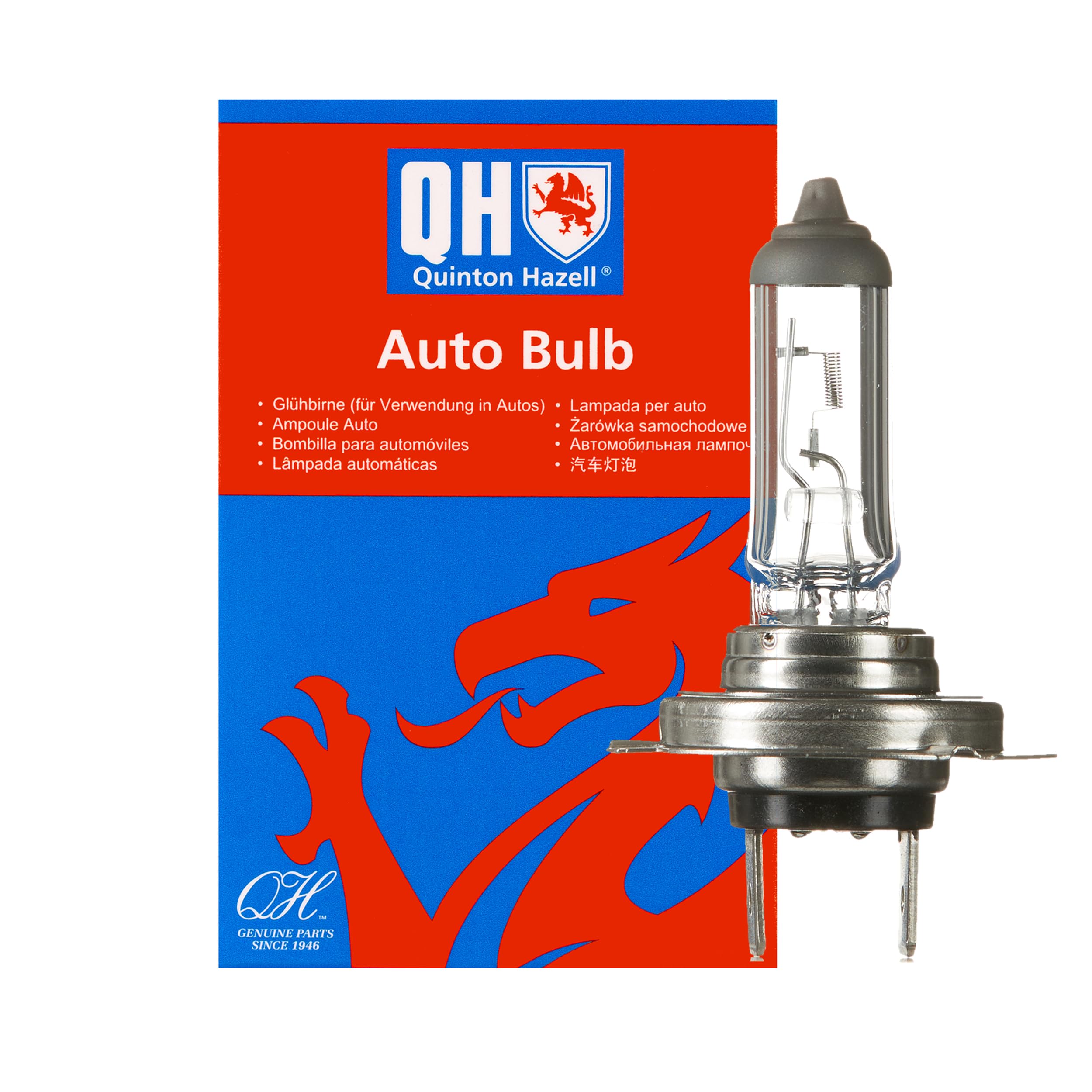 Bulb 12V Voltage Fits Citroen/PEUGEOT MINI LAND ROVER BMW Quinton Hazell QBL477