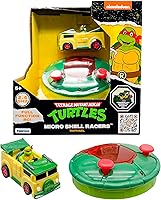 Vista 11 de Teenage Mutant Ninja Turtles 3" Micro Shell Racers, Donatello, a partir de 5 años - 2.4 Ghz Rc vehículo con controlador de media carcasa de tortuga