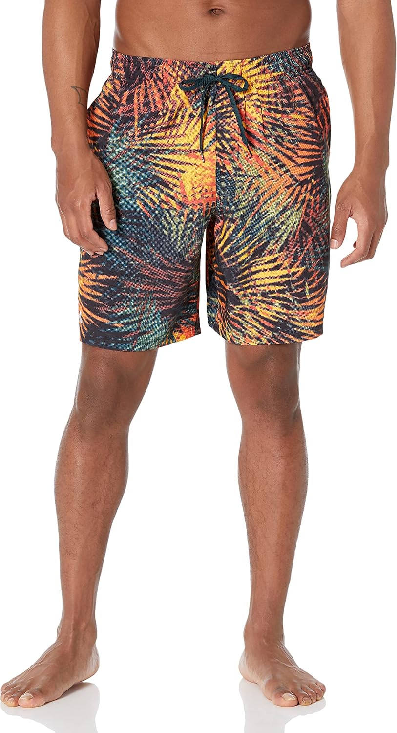 Under Armour mens Swim Trunks, Shorts With Drawstring Closure & Elastic Waistband