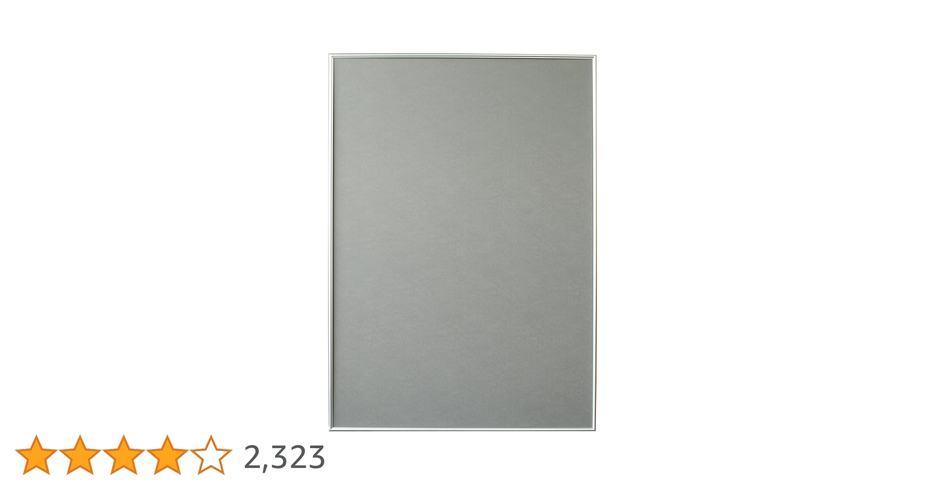 購入予約受付済　未開封 7枚ポスターフレームB2 SH-B2-SV Amazon | アルテ ポスターフレーム シェイプ B2 シルバー SH-B2