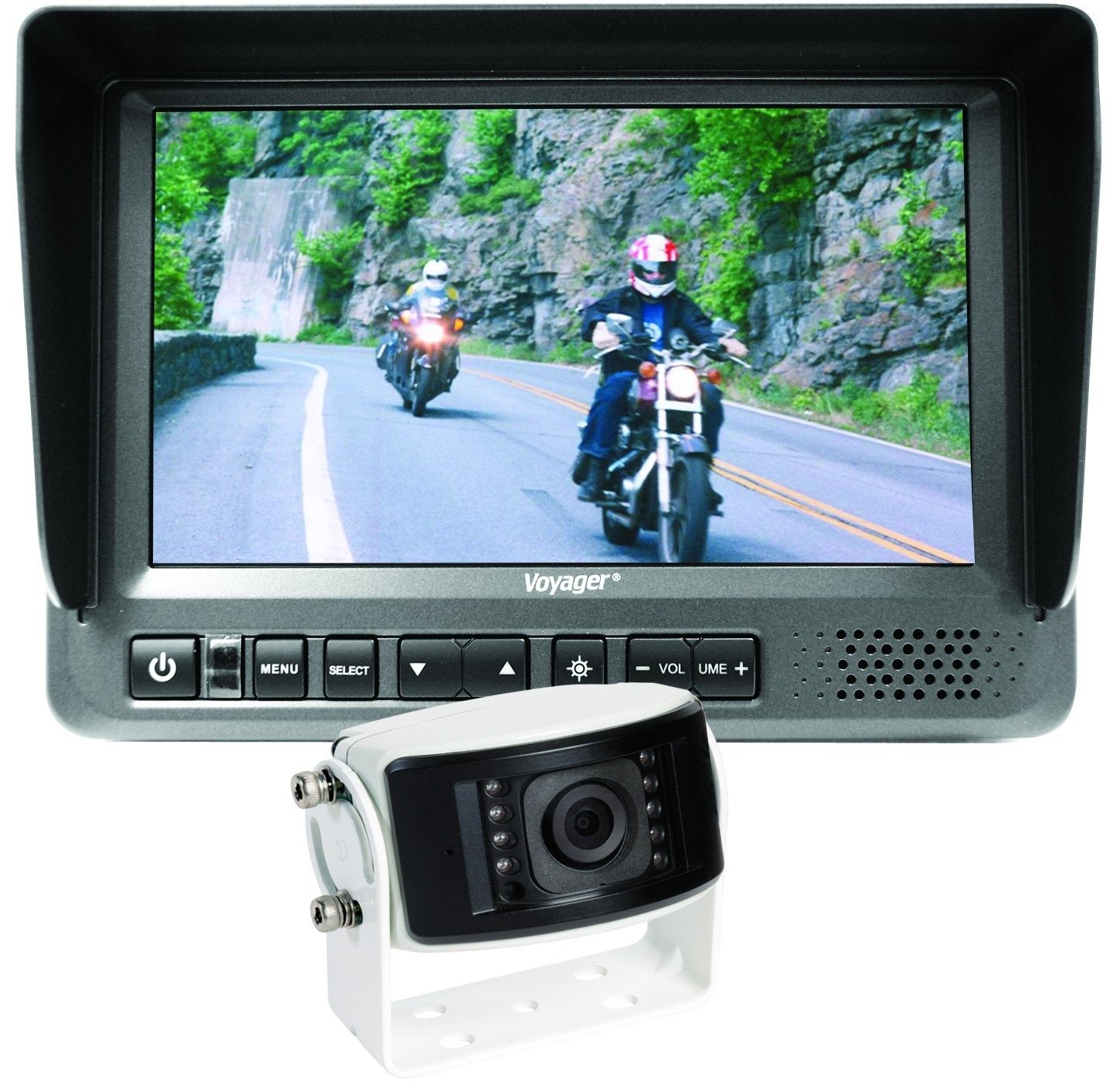 Buy Voyager AOS701 LCD Color Backup Observation System with AOM713 7" Rear View LCD Observation