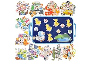 CHEFAN Felt Storyboard: Engage Toddlers in Imaginative Play