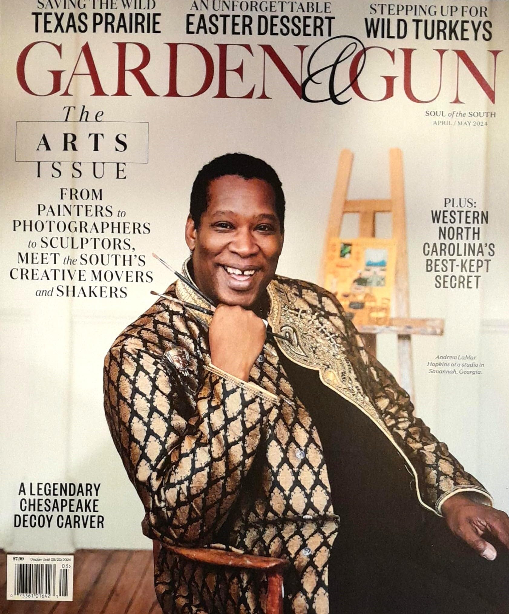 Garden &Gun Magazine April May 2024 A Legendary Chesapeake Decoy Carver