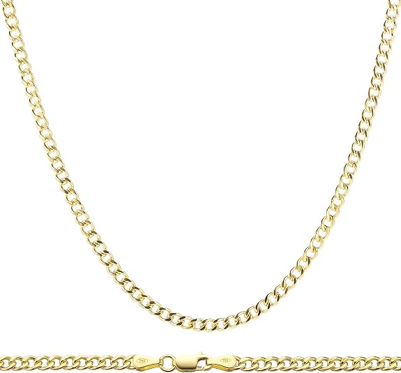 Chaîne En Or Jaune 18 Carats - Longueur 45 Cm, Poids 0,7 G - Neuf Avec étiquettes (marque Mondepetit, Fermoir Reasa)